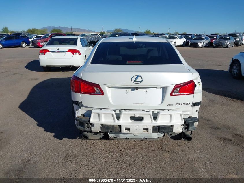 2013 LEXUS IS 250 - JTHCF5C29D5062039