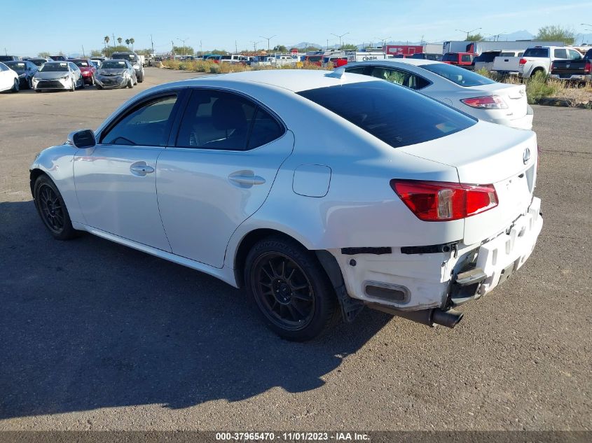 2013 LEXUS IS 250 - JTHCF5C29D5062039