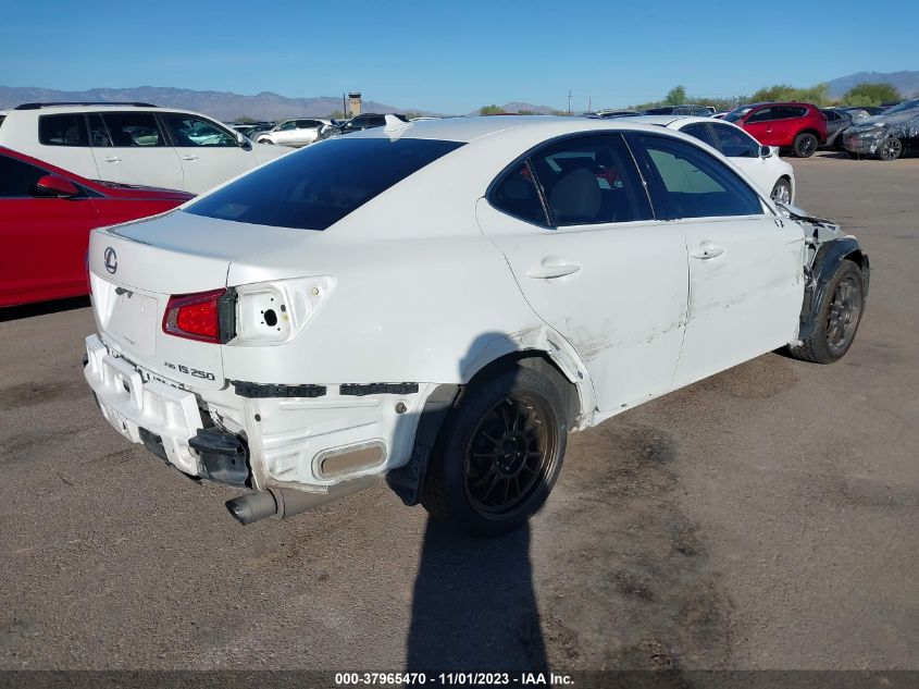2013 LEXUS IS 250 - JTHCF5C29D5062039