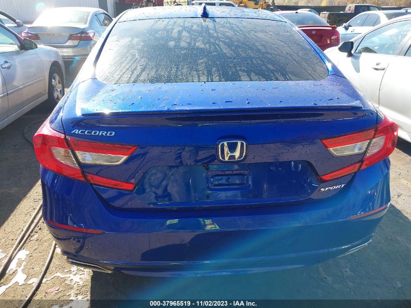 2019 HONDA ACCORD SPORT - 1HGCV1F3XKA160438
