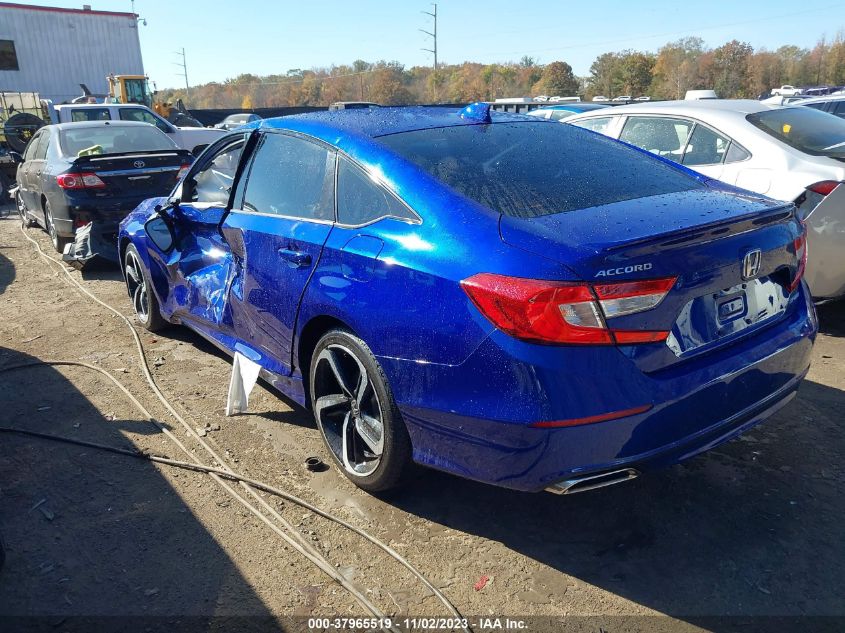 2019 HONDA ACCORD SPORT - 1HGCV1F3XKA160438