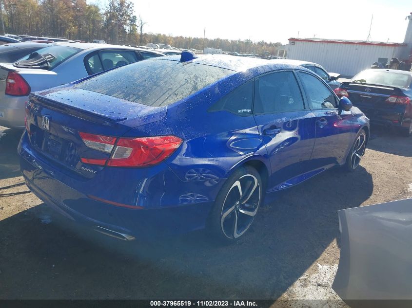 2019 HONDA ACCORD SPORT - 1HGCV1F3XKA160438