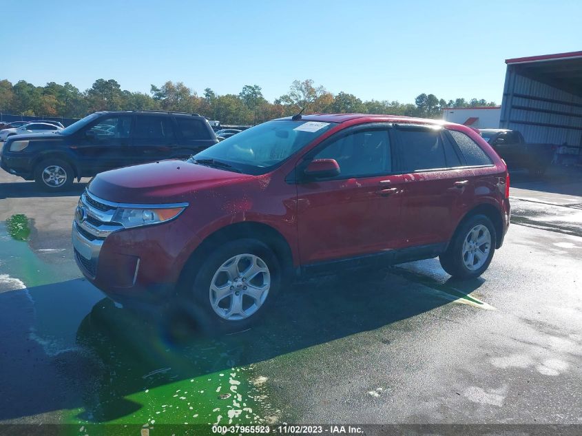 2013 FORD EDGE SEL - 2FMDK3JC6DBC20586