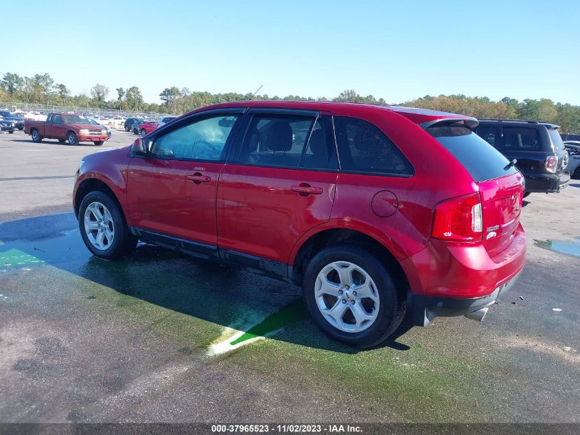 2013 FORD EDGE SEL - 2FMDK3JC6DBC20586
