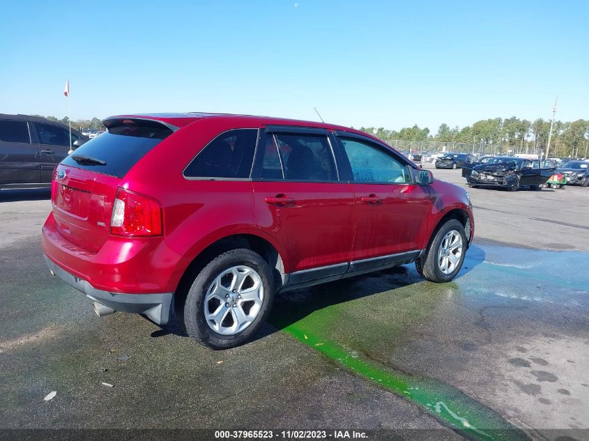 2013 FORD EDGE SEL - 2FMDK3JC6DBC20586