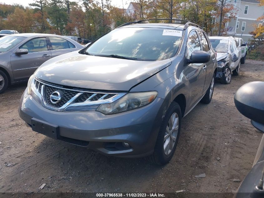 2014 NISSAN MURANO SL - JN8AZ1MW4EW520564