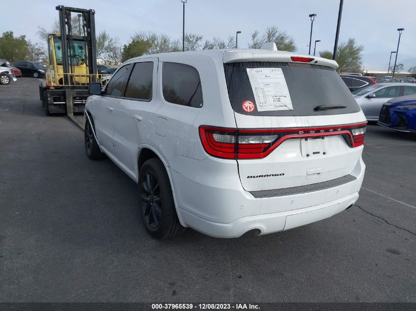 2018 DODGE DURANGO SXT - 1C4RDHAGXJC494700