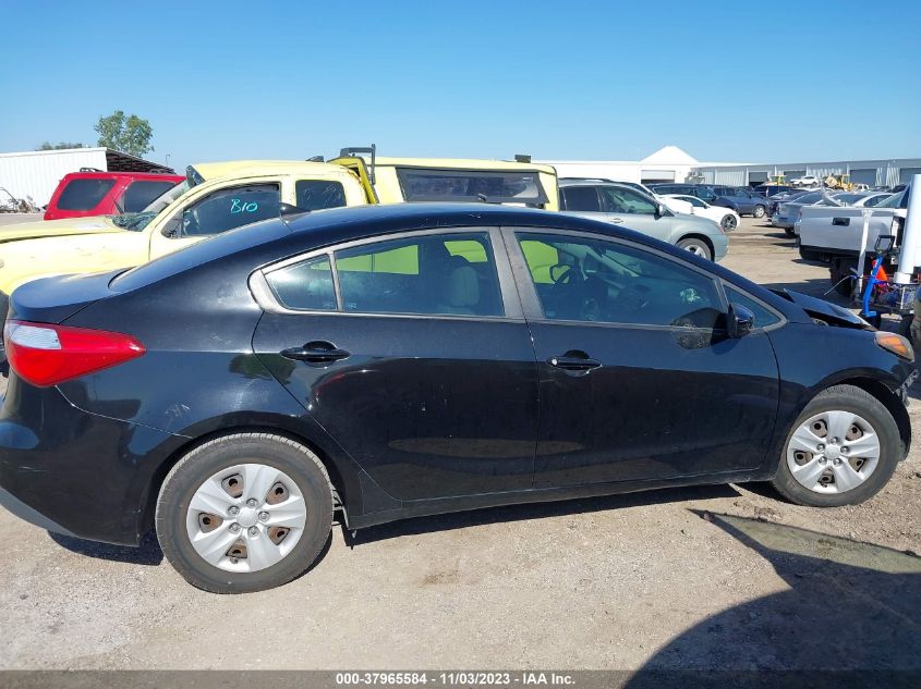 2015 KIA FORTE LX - KNAFK4A68F5428874