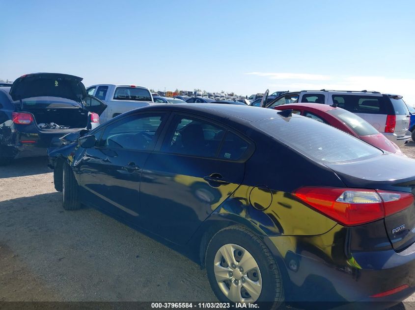 2015 KIA FORTE LX - KNAFK4A68F5428874