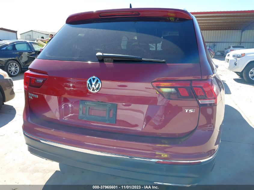 2018 VOLKSWAGEN TIGUAN SE/SEL - 3VV3B7AX4JM013104