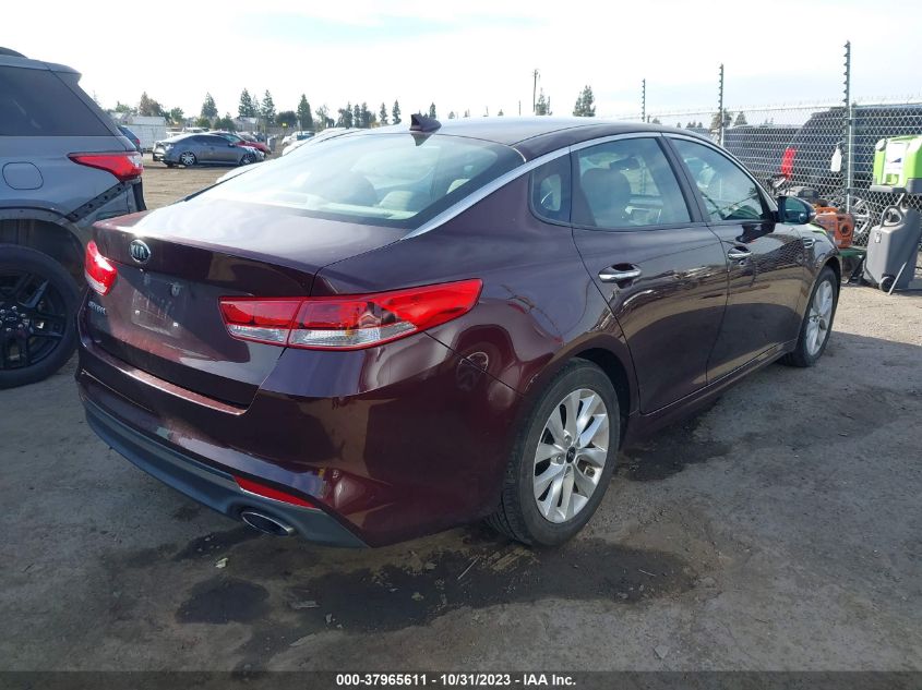 2016 KIA OPTIMA LX - 5XXGT4L37GG060420