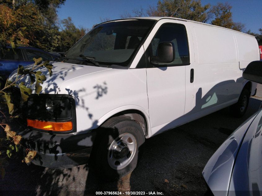 2014 CHEVROLET EXPRESS 2500 WORK VAN 1GCWGGBA5E1134248