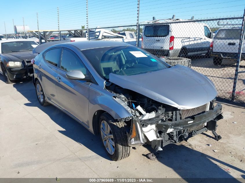 2016 HYUNDAI ELANTRA SE/SPORT/LIMITED - 5NPDH4AE4GH659675