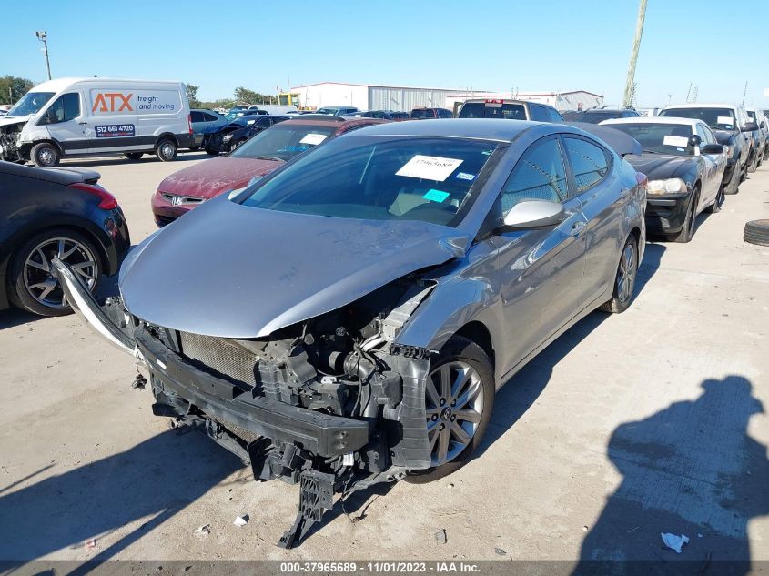2016 HYUNDAI ELANTRA SE/SPORT/LIMITED - 5NPDH4AE4GH659675