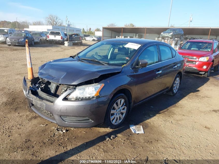 2015 NISSAN SENTRA S/SV/SR/SL - 3N1AB7AP4FY337517