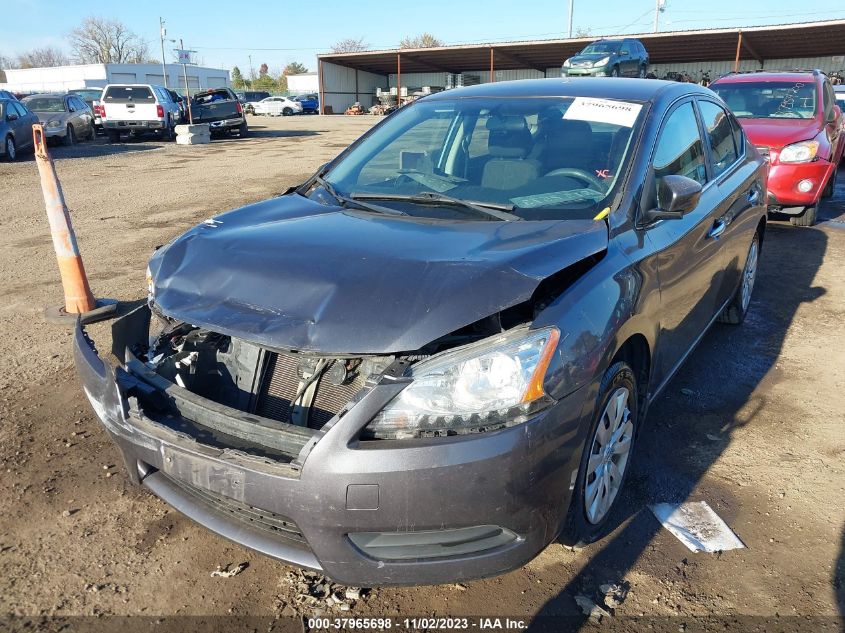 2015 NISSAN SENTRA S/SV/SR/SL - 3N1AB7AP4FY337517