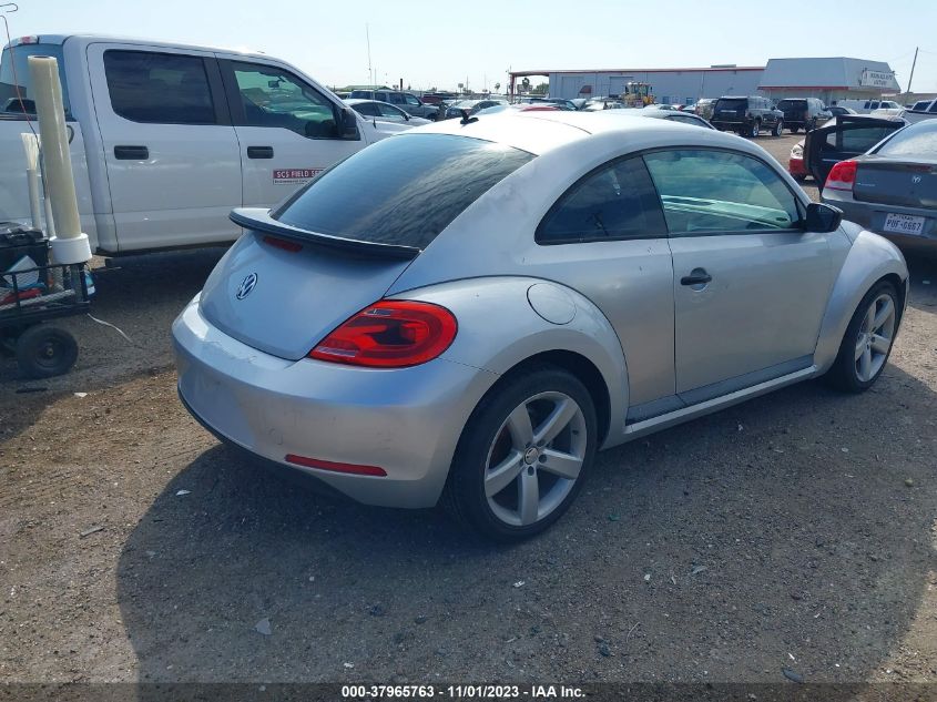 2014 VOLKSWAGEN BEETLE COUPE 2.5L ENTRY 3VWFP7AT8EM629532