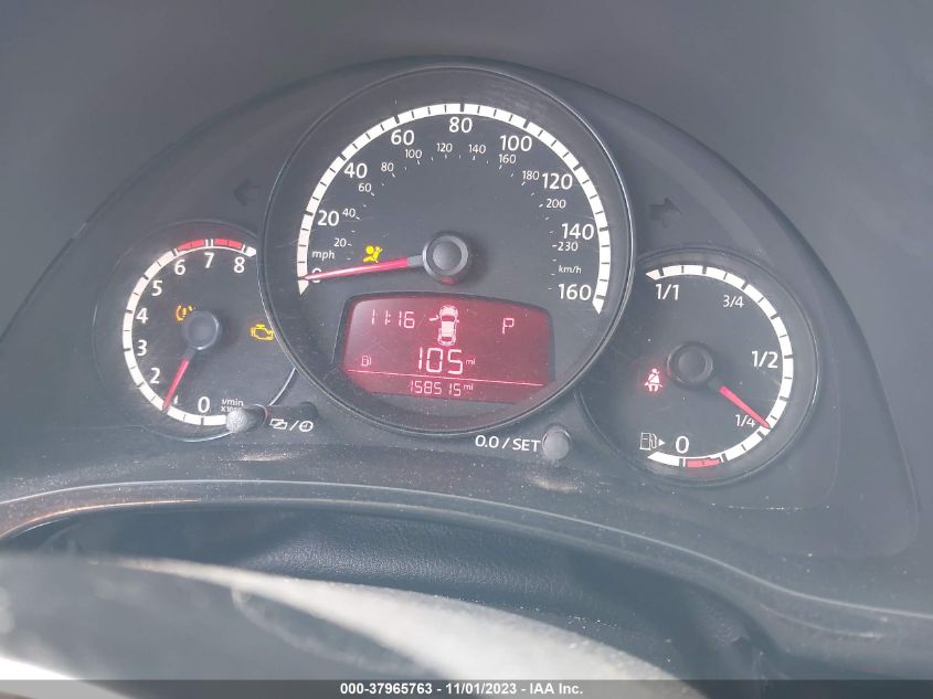 2014 VOLKSWAGEN BEETLE COUPE 2.5L ENTRY 3VWFP7AT8EM629532