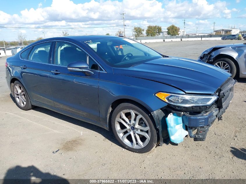 2019 FORD FUSION SEL - 3FA6P0CD2KR237635