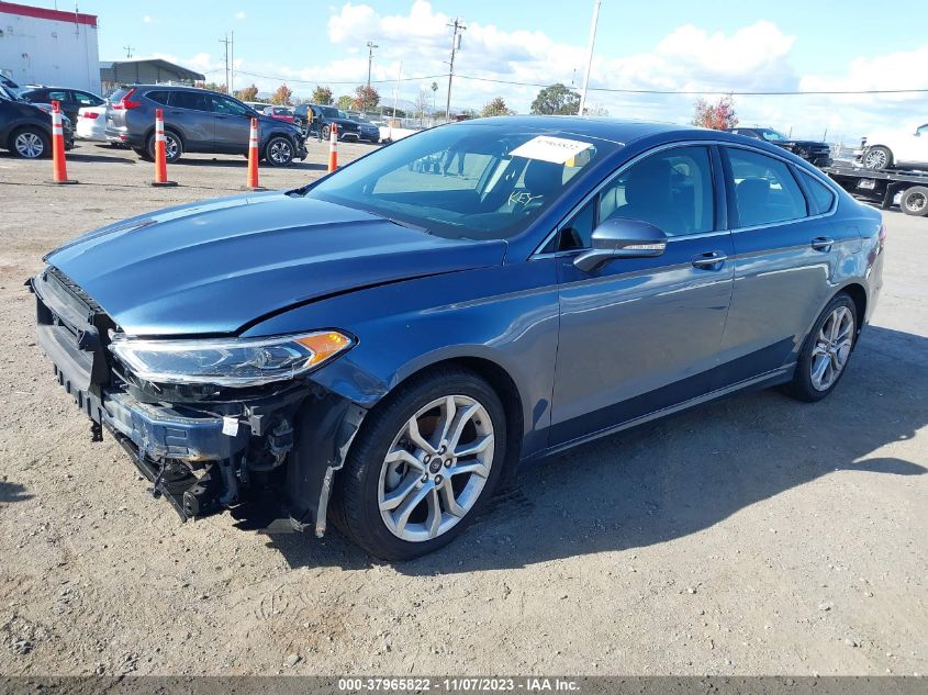2019 FORD FUSION SEL - 3FA6P0CD2KR237635