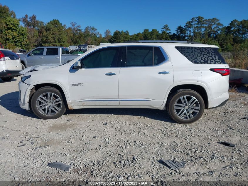 2022 CHEVROLET TRAVERSE HIGH COUNTRY - 1GNEVNKW5NJ131732