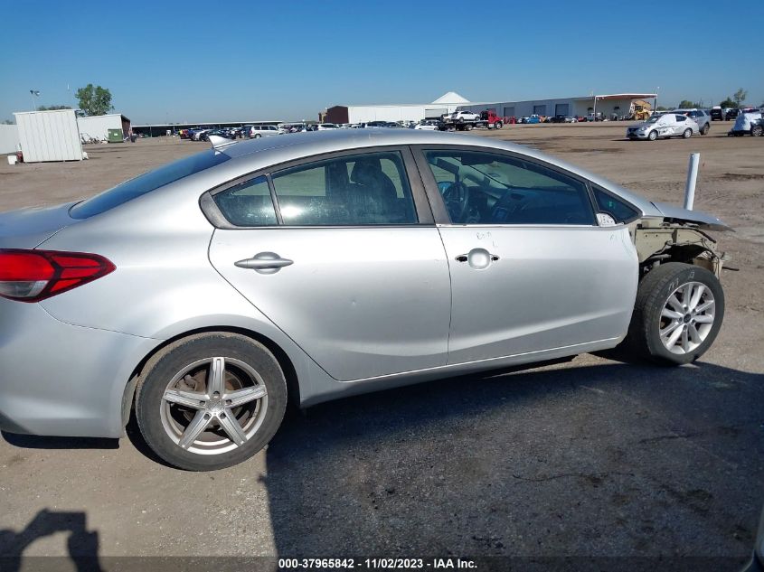 2017 KIA FORTE LX/S - 3KPFL4A74HE126482