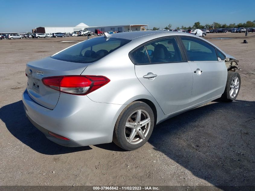 2017 KIA FORTE LX/S - 3KPFL4A74HE126482