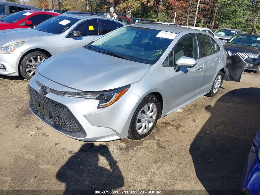 2022 TOYOTA COROLLA LE - JTDEPMAE5NJ216091