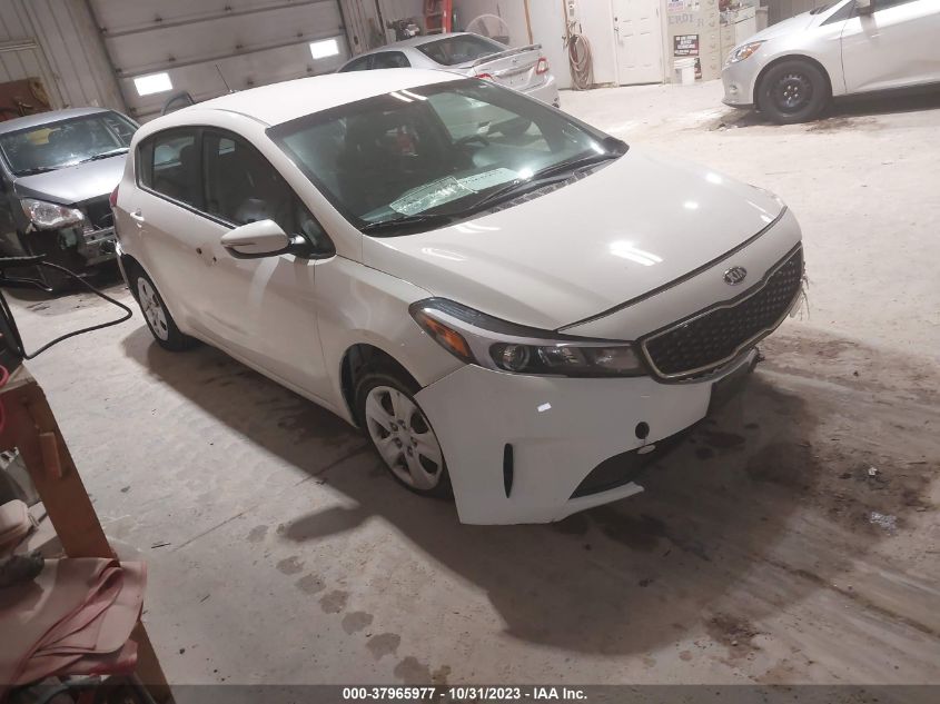KNAFK5A88H5675077 KIA FORTE5 LX 2017