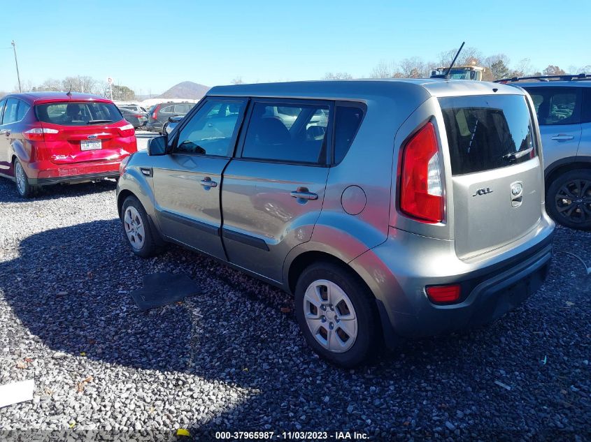 2013 KIA SOUL BASE - KNDJT2A57D7622934