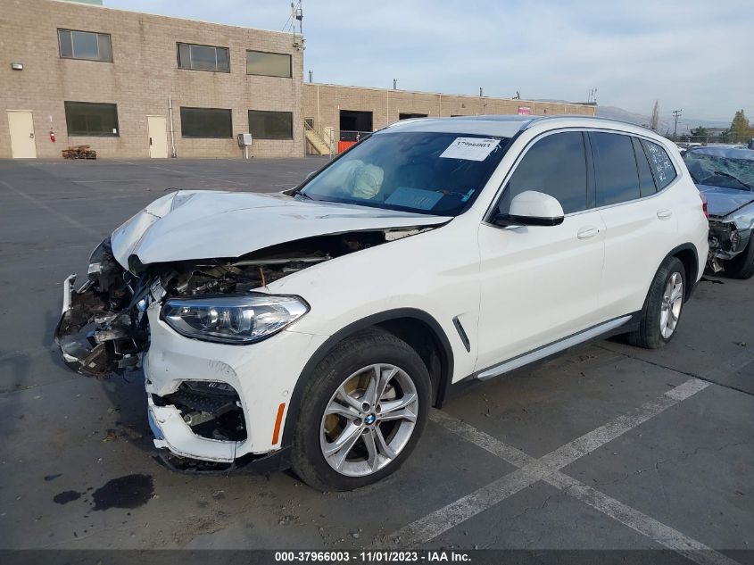 5UXTY5C09M9E84879 2021 BMW X3 - Image 2