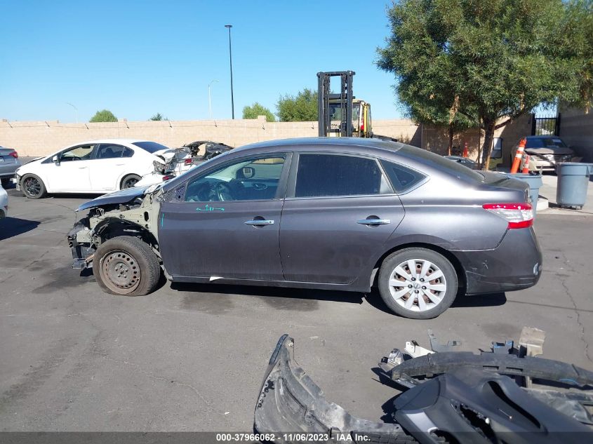 2015 NISSAN SENTRA FE+ S/S/SL/SR/SV - 3N1AB7AP0FL662159