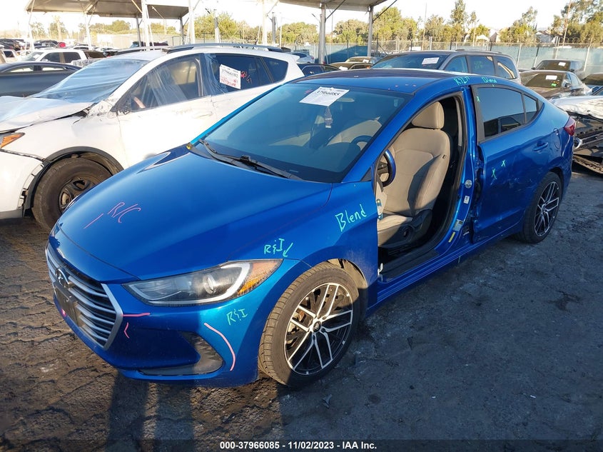 VIN 5NPD84LF1HH004882 2017 HYUNDAI ELANTRA SE/VALUE/LIMITED