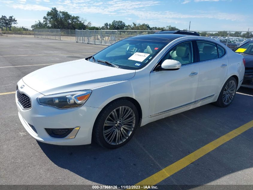 2014 KIA CADENZA LIMITED KNALN4D71E5144287