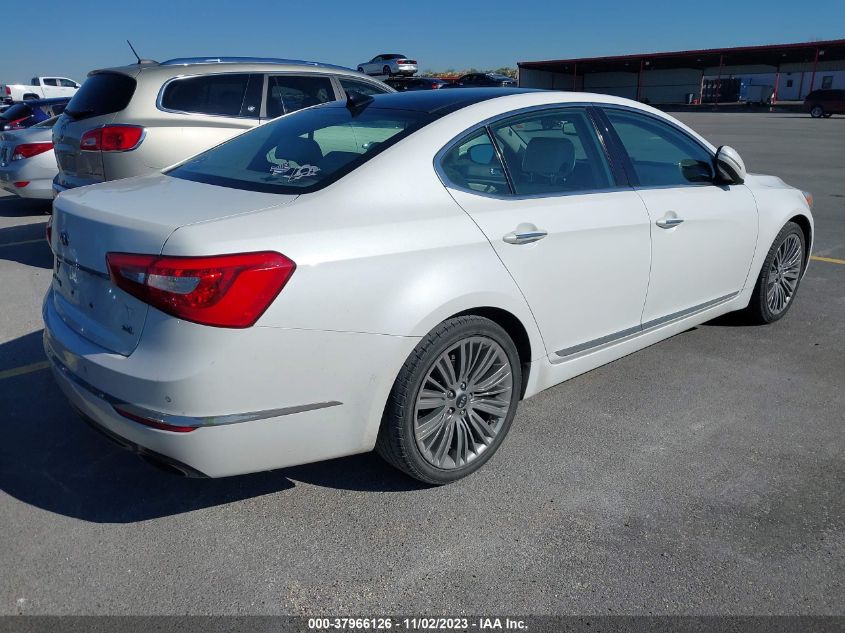 2014 KIA CADENZA LIMITED KNALN4D71E5144287