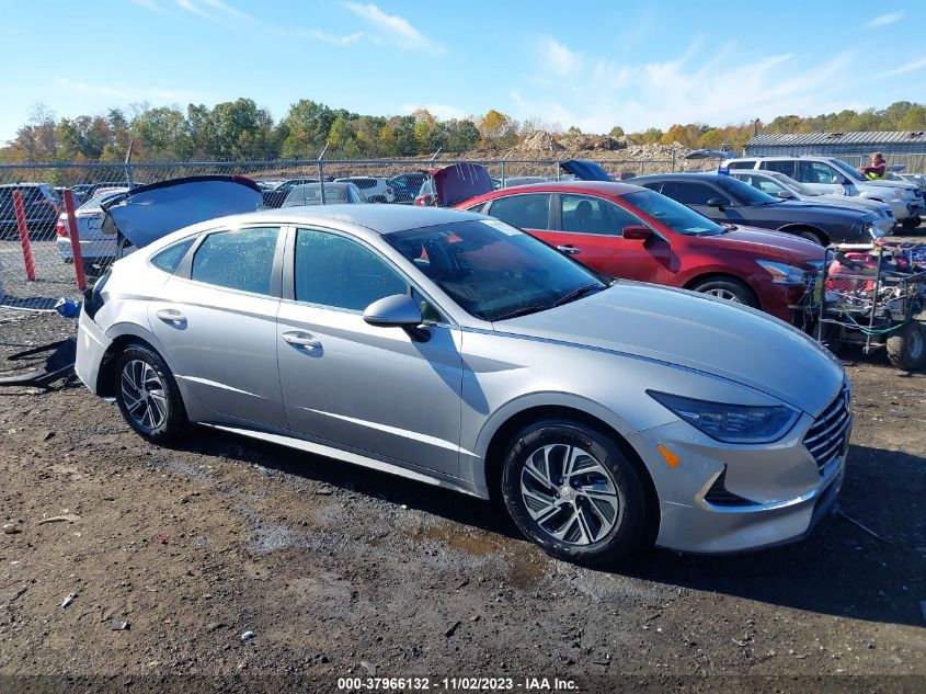 2023 HYUNDAI SONATA HYBRID BLUE - KMHL24JJ2PA061131
