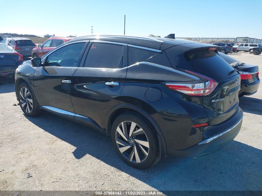 2016 NISSAN MURANO PLATINUM - 5N1AZ2MH0GN168994