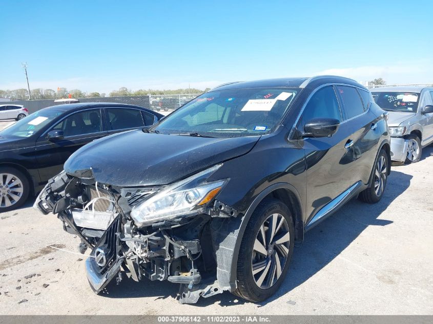2016 NISSAN MURANO PLATINUM - 5N1AZ2MH0GN168994