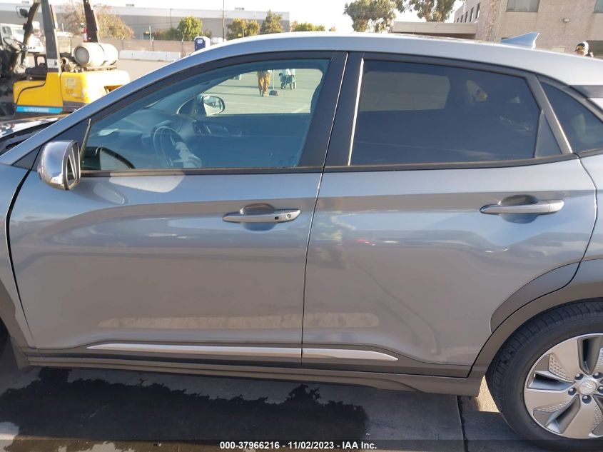 2019 HYUNDAI KONA EV LIMITED - KM8K33AG2KU043954