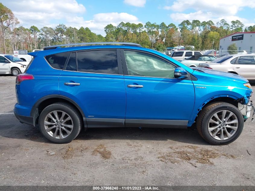 2017 TOYOTA RAV4 HYBRID LIMITED JTMDJREV1HD103407