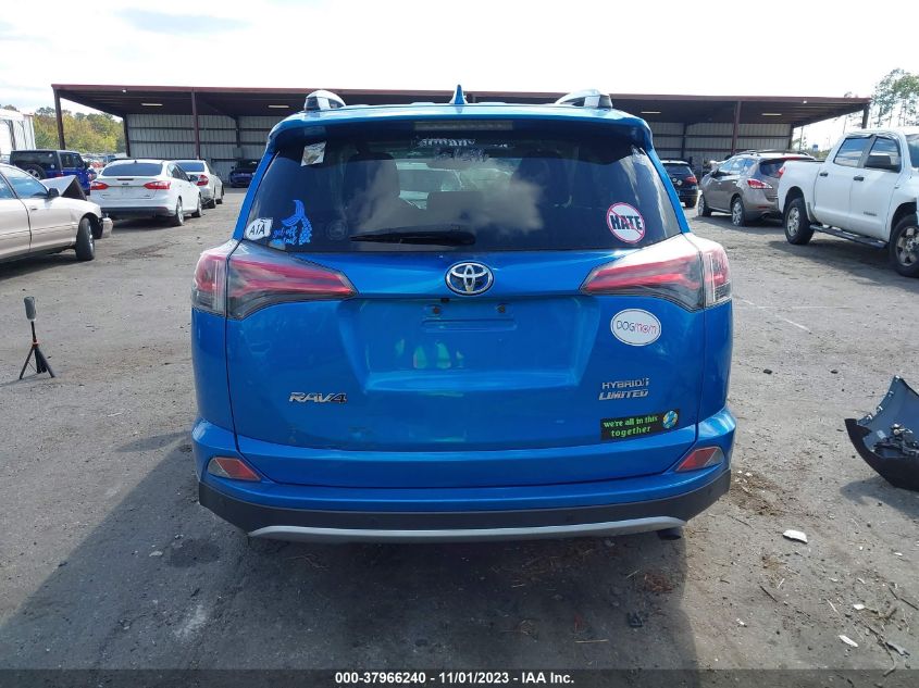 2017 TOYOTA RAV4 HYBRID LIMITED JTMDJREV1HD103407