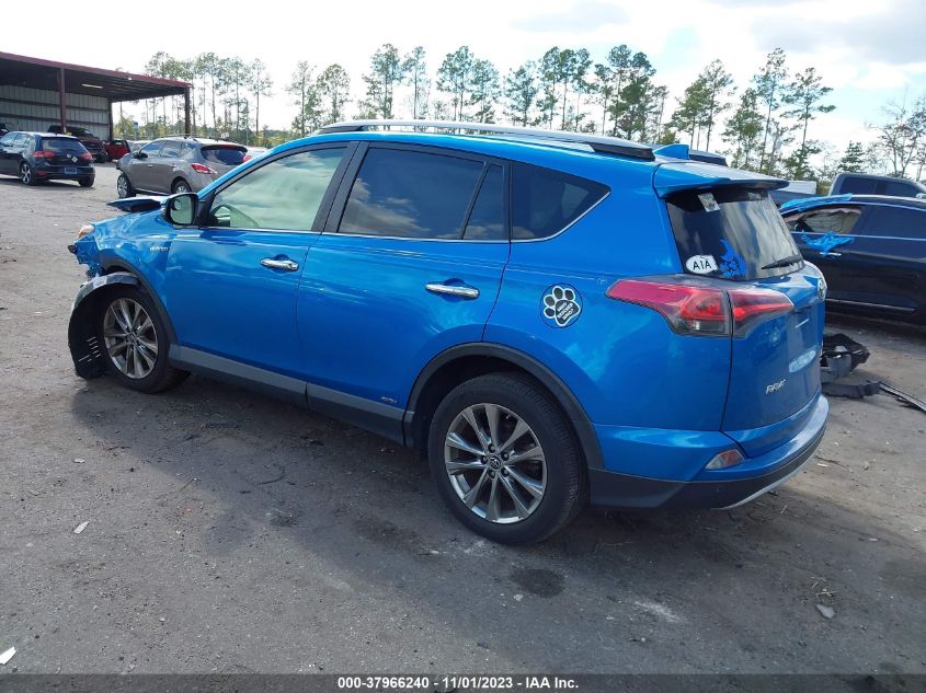 2017 TOYOTA RAV4 HYBRID LIMITED JTMDJREV1HD103407