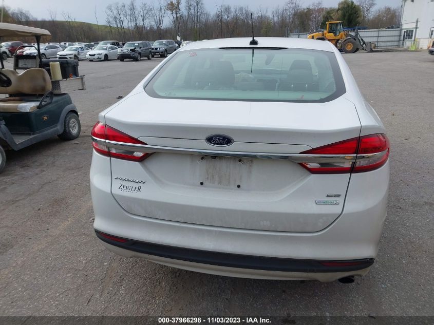 2017 FORD FUSION SE - 3FA6P0HD4HR124948