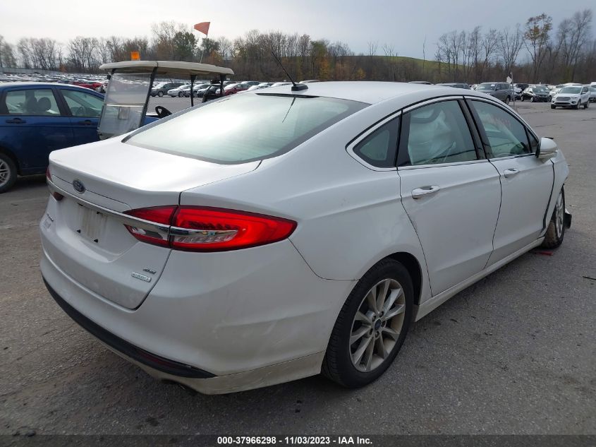 2017 FORD FUSION SE - 3FA6P0HD4HR124948