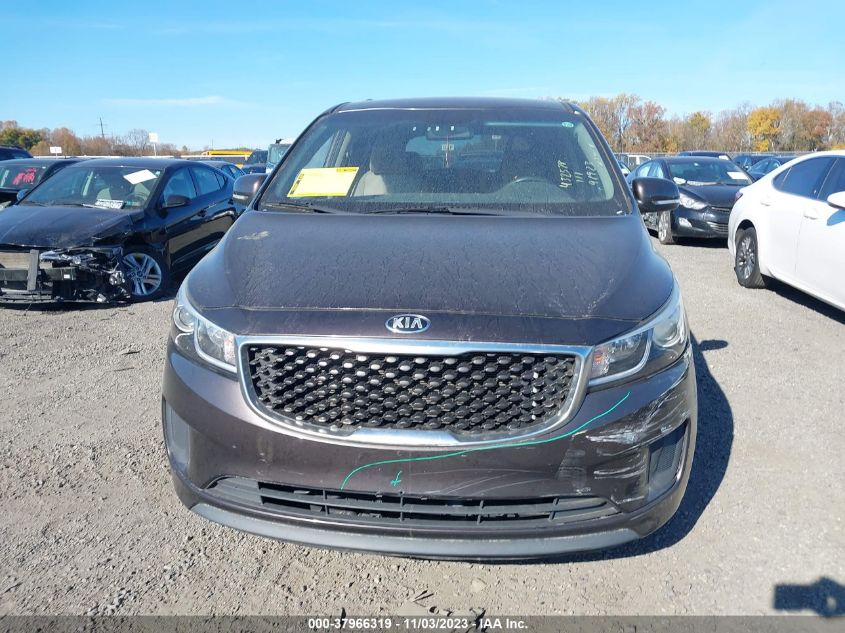 2015 KIA SEDONA LX - KNDMB5C10F6066261