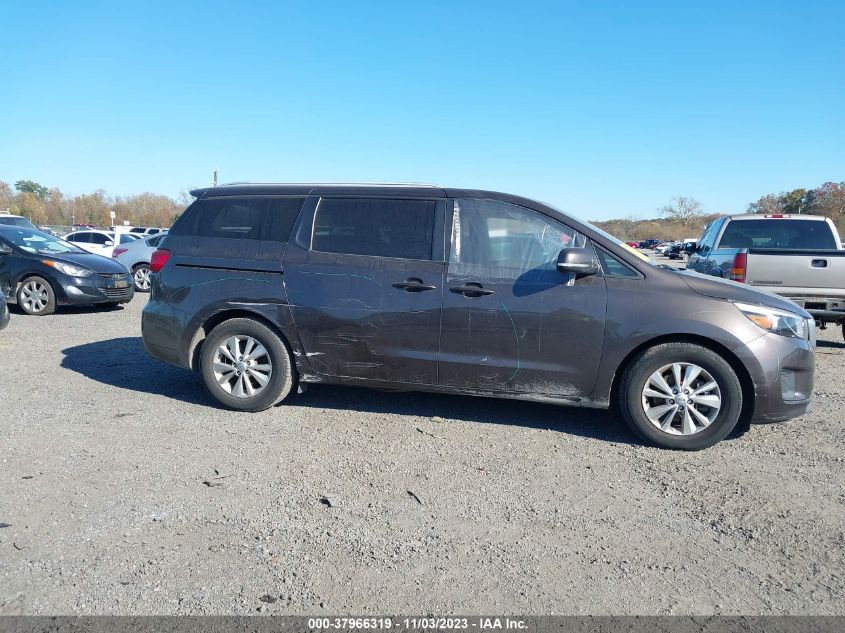 2015 KIA SEDONA LX - KNDMB5C10F6066261