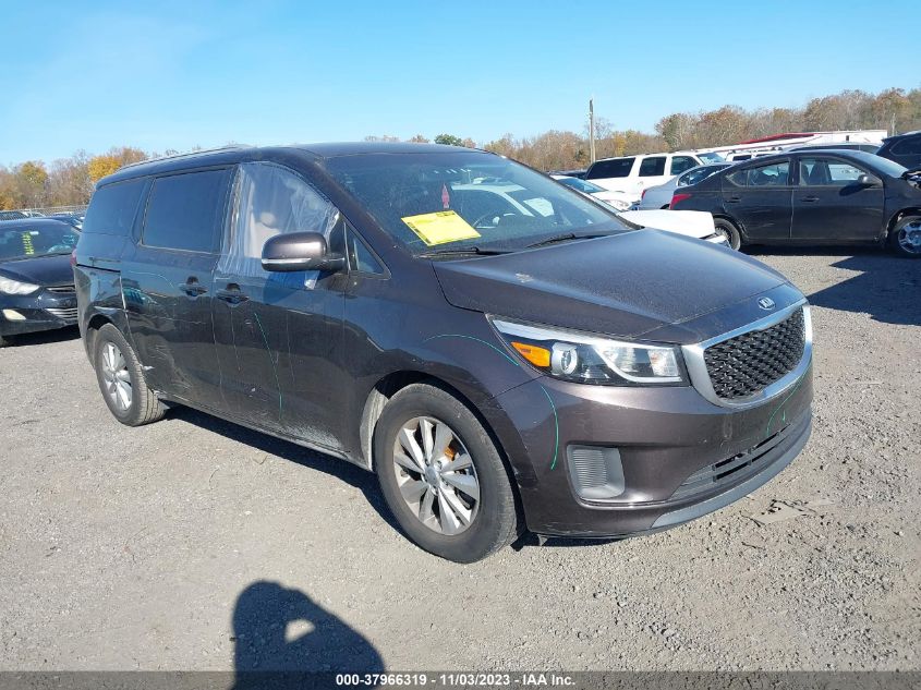 2015 KIA SEDONA LX - KNDMB5C10F6066261