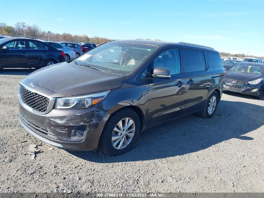 2015 KIA SEDONA LX - KNDMB5C10F6066261