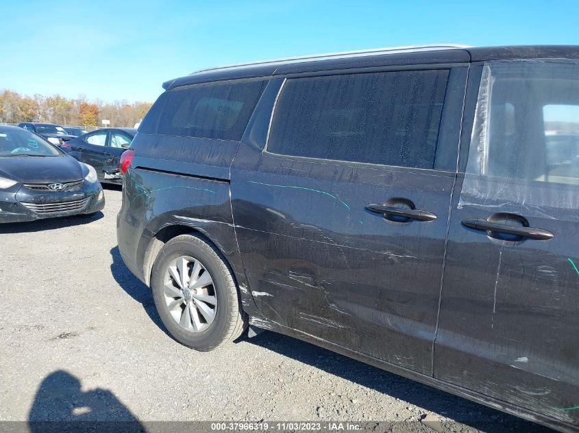 2015 KIA SEDONA LX - KNDMB5C10F6066261