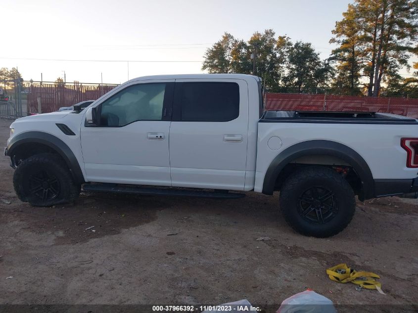 2019 FORD F-150 RAPTOR - 1FTFW1RG4KFA76237